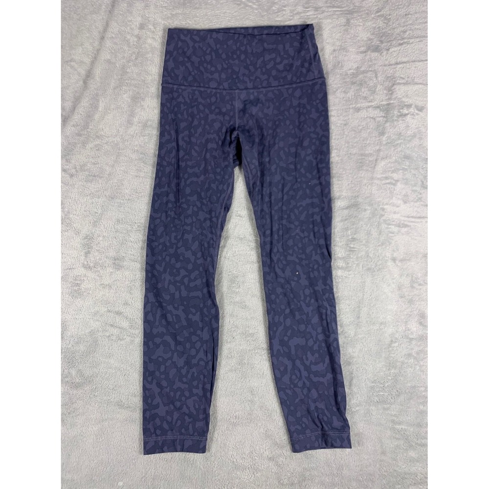 Lululemon Leggings Align High-Rise Pant Womens Size 8 Purple Nulu Fabric Stretch